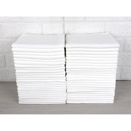 Multi-Purpose Cloth, White, 300 GSM, 16 X 16 In, 48 PK 